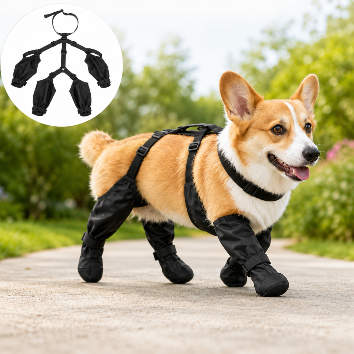 Botas Impermeables para Perros